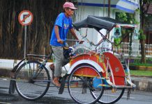 Pak Polisi dan Tukang Becak
