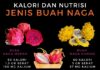 Kalori dan Nutrisi Jenis Buah Naga